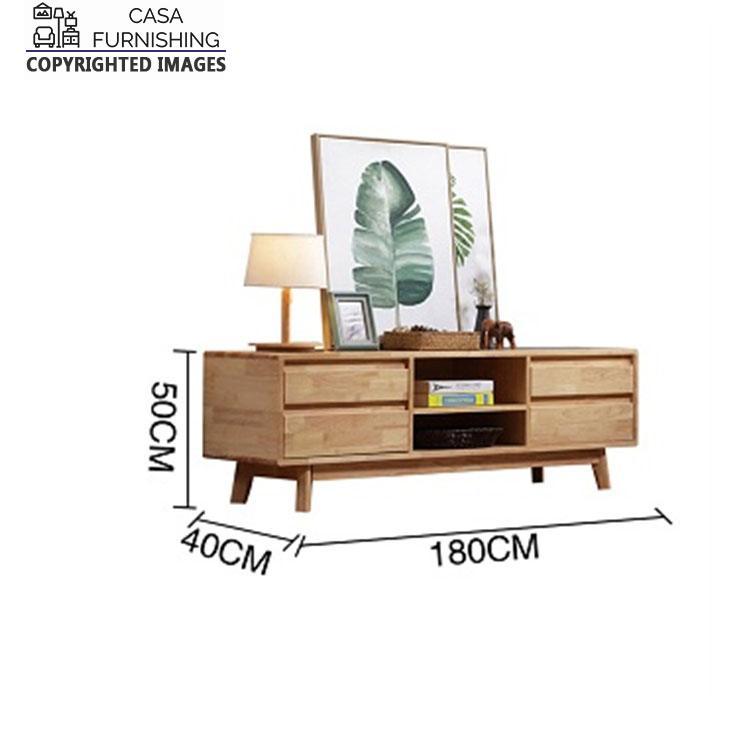 Ethnic Design Wooden TV Casa Furnishing