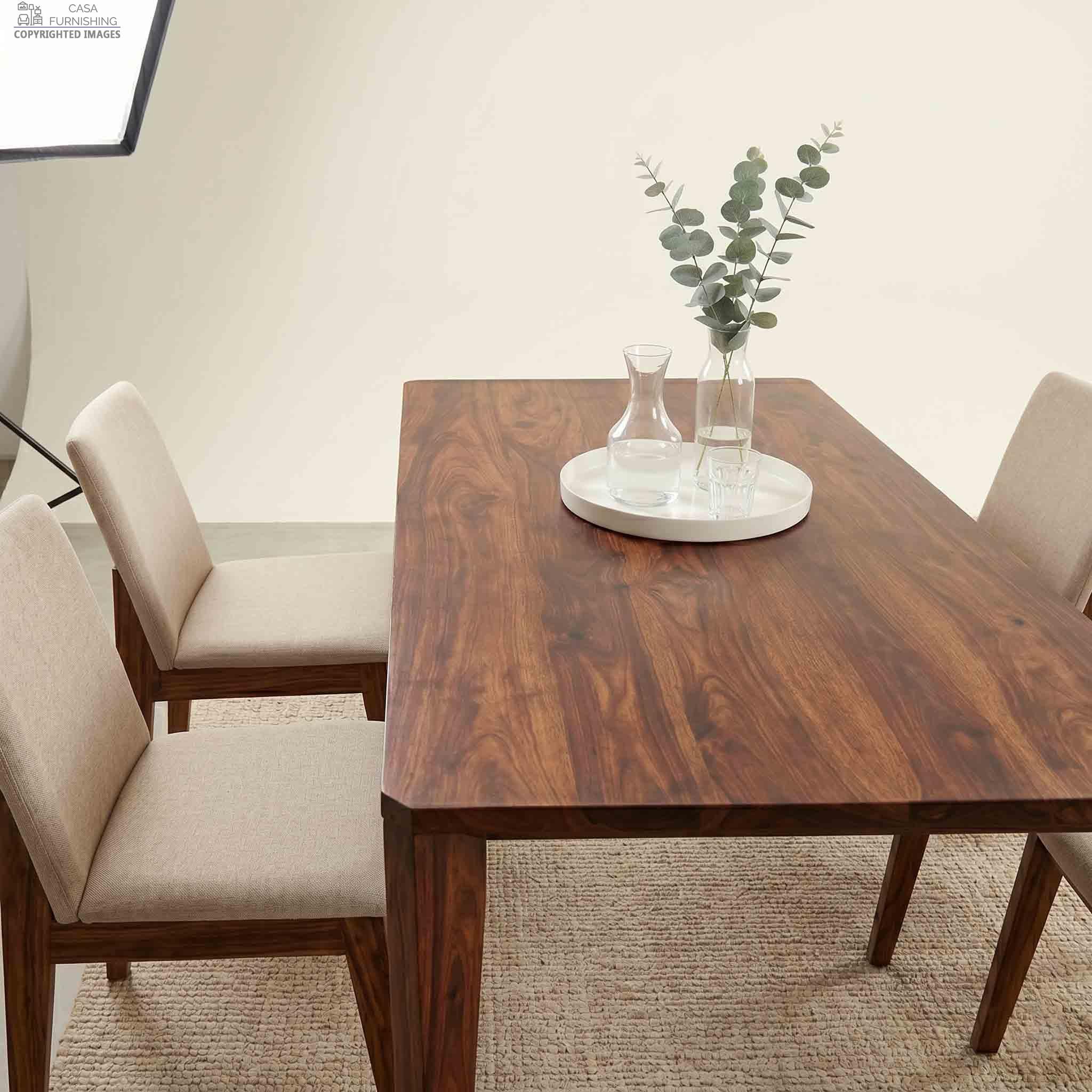 solid-sheesham-wood-dining-table-with-cushioned-chairs