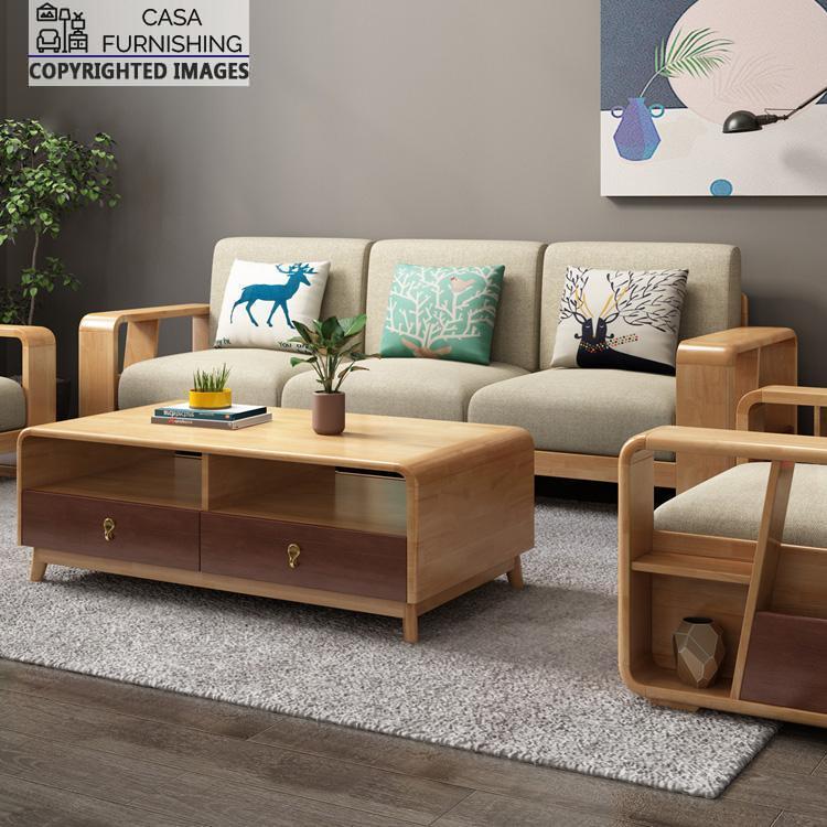 wooden sofa set designs