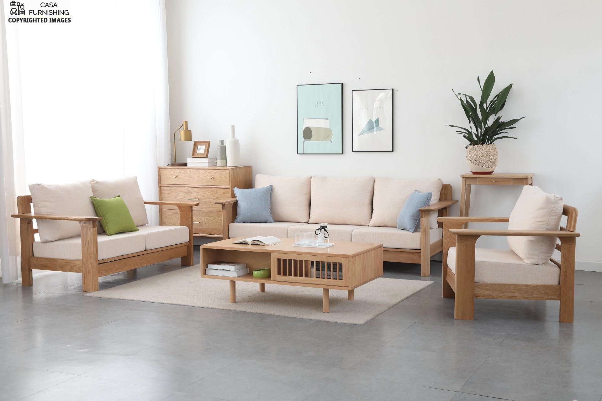 Simple Wooden Sofa