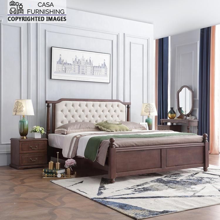 Upholstered Bed, New Bed Design, Sheesham Wood