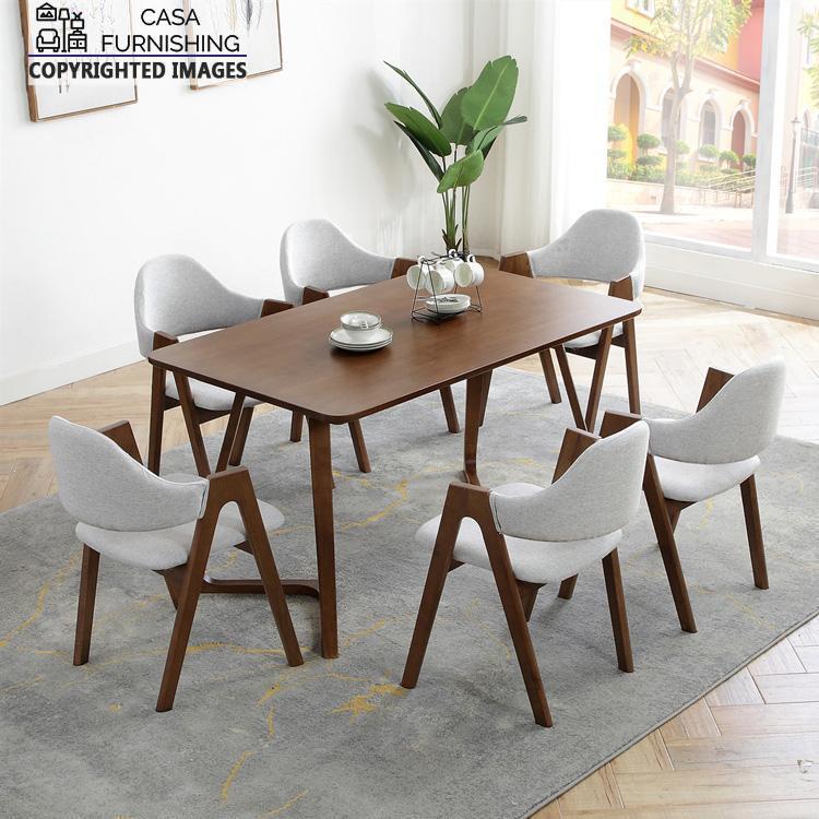 Modern Dining Table And Chairs Set, 6 Chair Dining Table Modern Design