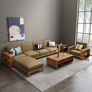 L Shape Sofa | Modern Sofa Set Design | Sheesham Wood