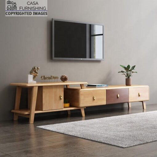 TV Unit | Designer Tv Stand with Adjustable Width