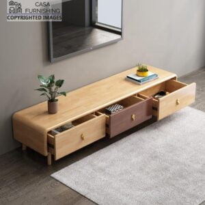 TV Unit / Cabinet with 3 Drawers