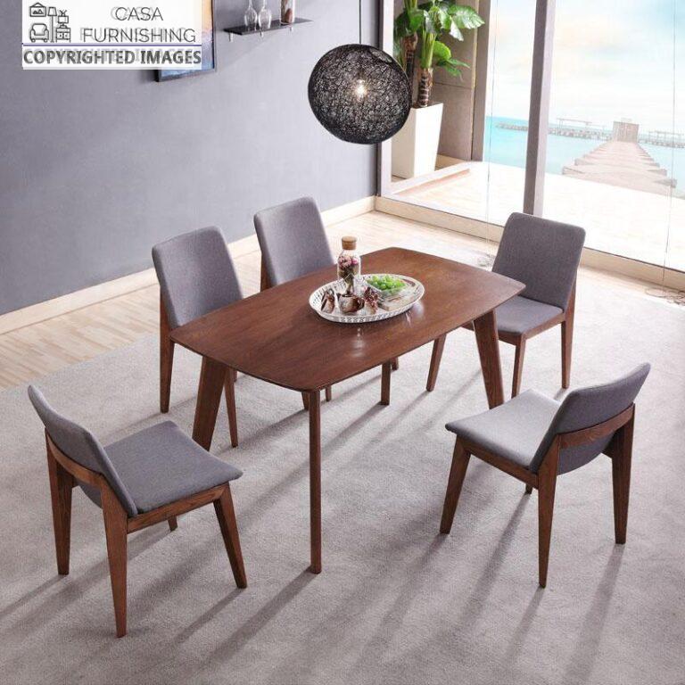 Round Dining Table 4 Seater | Dining Table and Chairs | Casa Furnishing