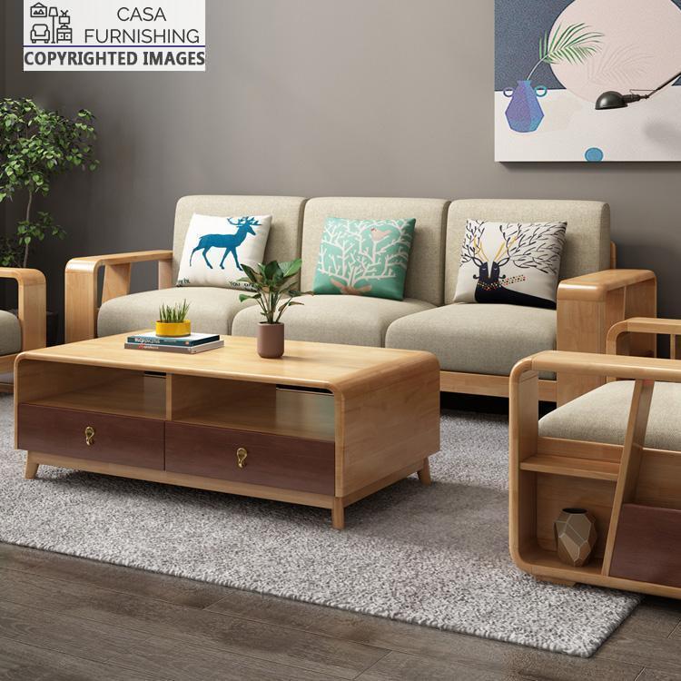 wooden sofa set designs