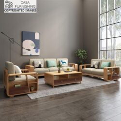 Sofa Set | Wooden Sofa Design | Contemporary Sheesham Wood