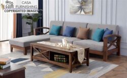 Wooden Corner Sofa | Modern Sofa Set Design | Sheesham Wood