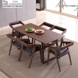 Solid Wood Dining Table Set | Wooden Dining Table and Chair | Sheesham Wood