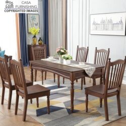 Dining Table Set in Indian Style | All Sizes | Sheesham Wood