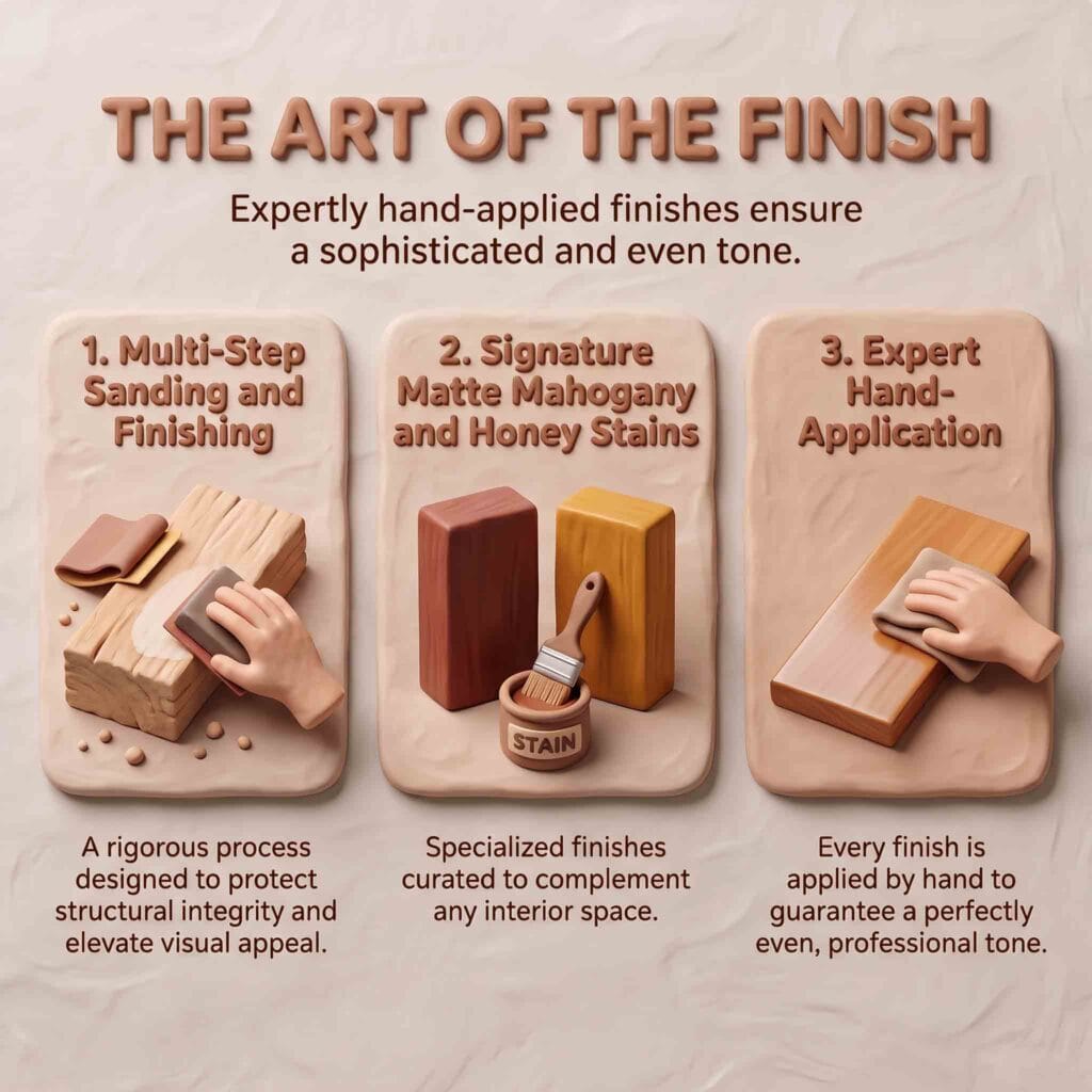 Infographic for flawless finish